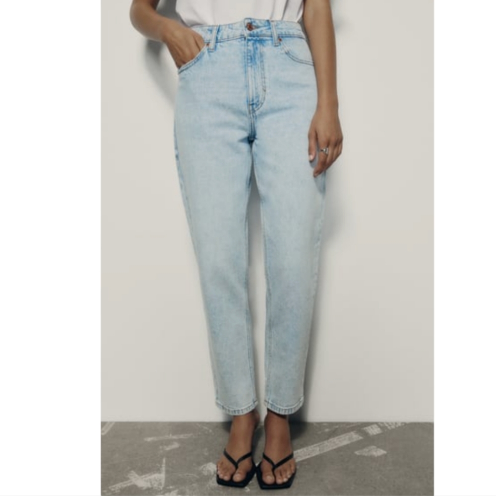 Zara high rise jeans size 6